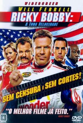 Capa do torrent Ricky Bobby - A Toda Velocidade