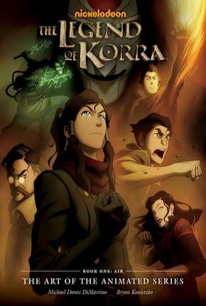 Capa do torrent Avatar - A Lenda de Korra Completo