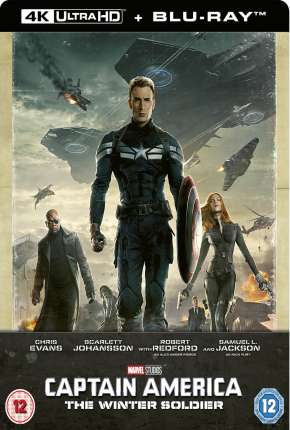 Capa do torrent Capitão América 2 - O Soldado Invernal 4K Remux