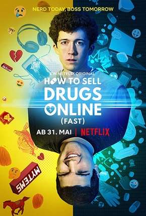 Capa do torrent Como Vender Drogas Online - Rápido - 1ª Temporada Completa