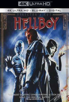 Capa do torrent Hellboy - Versão do Diretor 4K