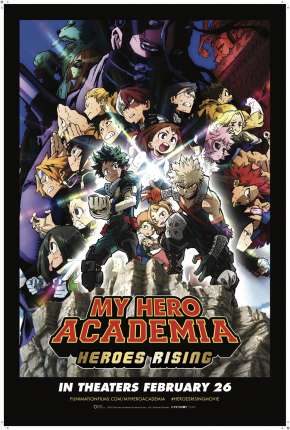 Capa do torrent My Hero Academia: Ascensão dos Heróis - Legendado