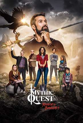 Capa do torrent Mythic Quest - Ravens Banquet - 1ª Temporada Completa