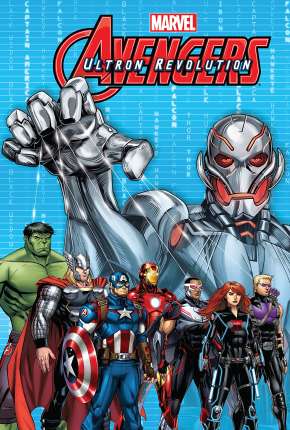 Capa do torrent Os Vingadores da Marvel - A Revolução de Ultron