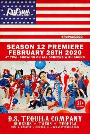 Capa do torrent RuPaul’s Drag Race - 12ª Temporada Legendada