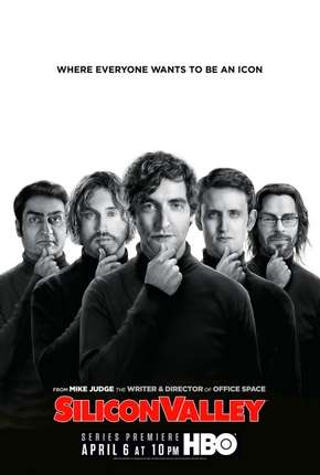 Capa do torrent Silicon Valley - 1ª Temporada Completa