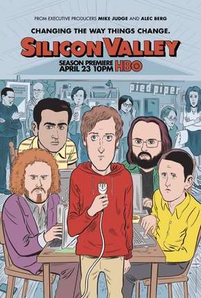 Capa do torrent Silicon Valley - 4ª Temporada - Completa