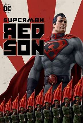 Capa do torrent Superman - Entre a Foice e o Martelo