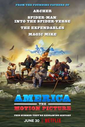 Capa do torrent America - The Motion Picture
