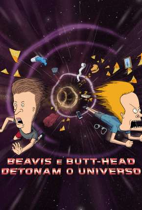 Capa do torrent Beavis e Butt-Head - Detonam o Universo
