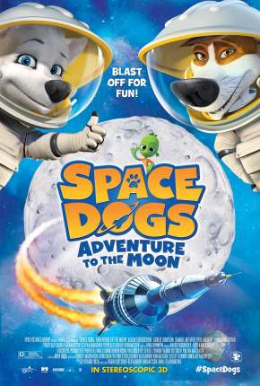 Capa do torrent Cãestronautas 2 - Uma Aventura na Lua