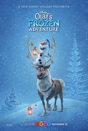 Capa do torrent Frozen - A Aventura Congelante de Olaf