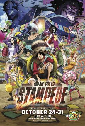 Capa do torrent One Piece Stampede