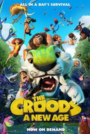 Capa do torrent Os Croods 2 - Uma Nova Era