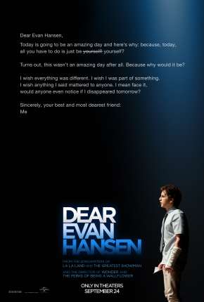 Capa do torrent Querido Evan Hansen