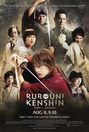 Capa do torrent Samurai X - Rurôni Kenshin: Meiji kenkaku roman tan - Trilogia