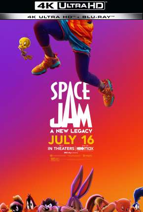 Capa do torrent Space Jam - Um Novo Legado 4K