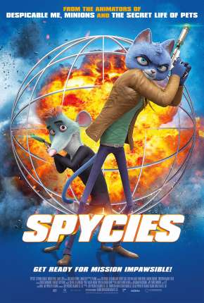 Capa do torrent Spycies - Agentes Selvagens