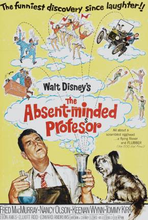 Capa do torrent O Fantástico Super-Homem / The Absent Minded Professor