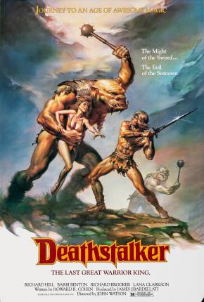 Capa do torrent Deathstalker - O Guerreiro Invencível - Legendado