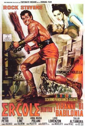 Capa do torrent Hércules Contra os Tiranos da Babilônia - Legendado