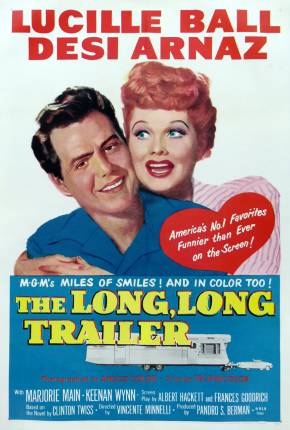 Capa do torrent Lua de Mel Agitada / The Long Long Trailer