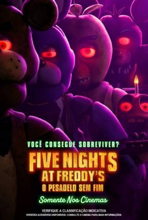 Capa do torrent Five Nights At Freddys - O Pesadelo Sem Fim
